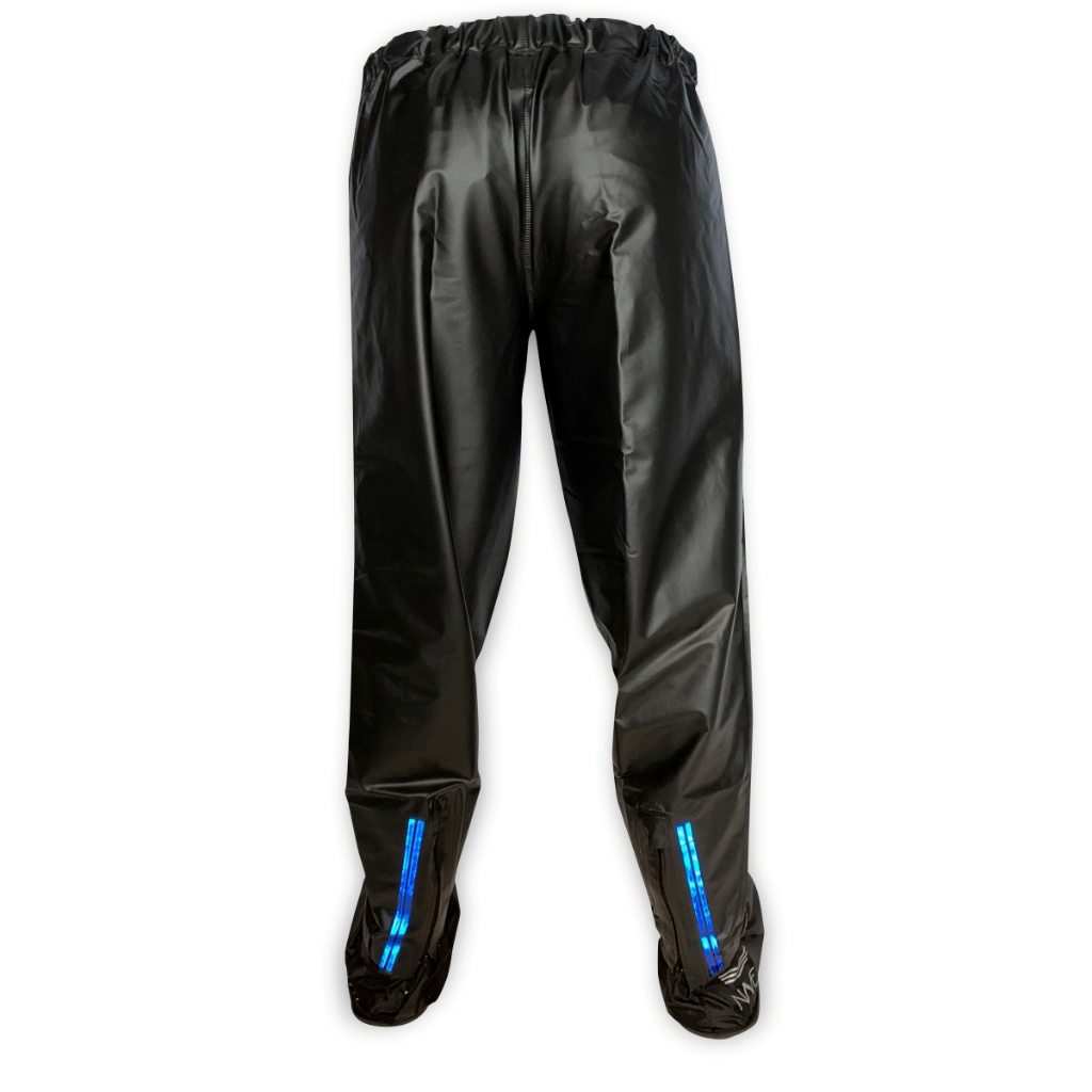 Calça de Chuva Motoqueira Impermeável PVC - Alta Proteção