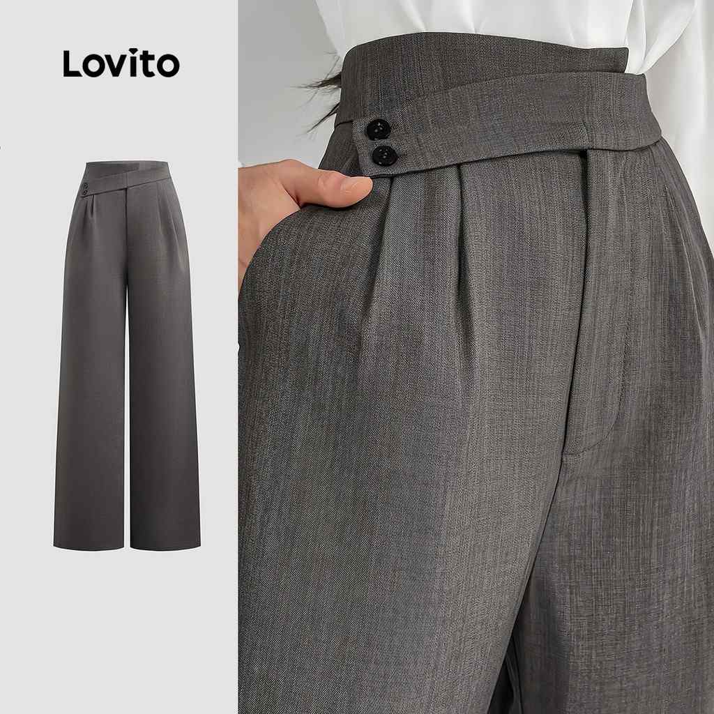 Calça Elegante Lovito: Estilo e Conforto!
