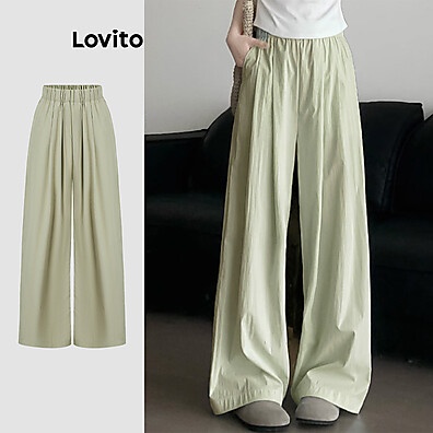 Calça Feminina Básica Lovito: Conforto e Estilo!