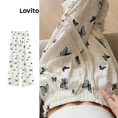 Calça Geométrica Lovito: Estilo e Conforto!