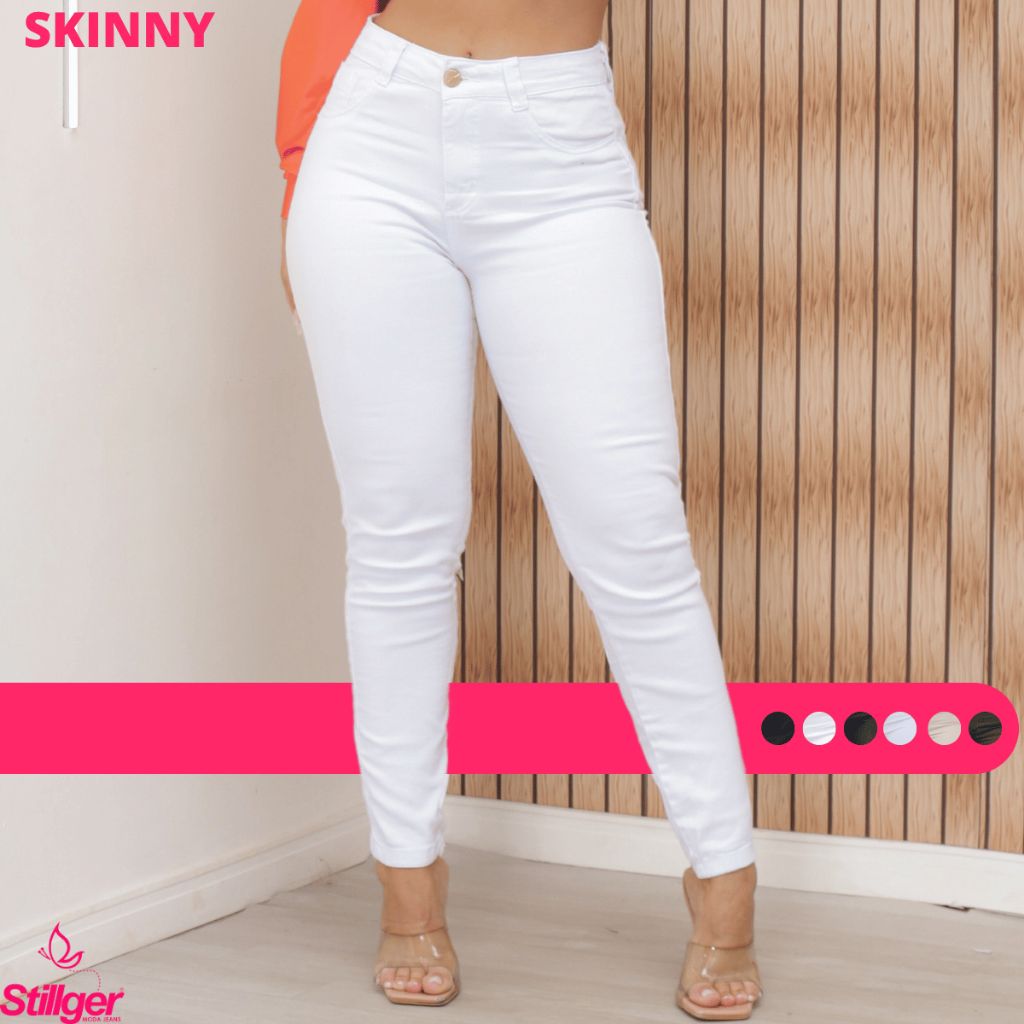 Calça Jeans Skinny Levanta Bumbum: Conforto e Estilo