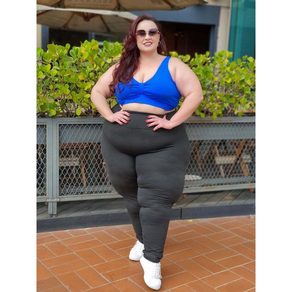 Calça Legging Plus Size G4 e G5: Conforto e Estilo para Tamanhos 56 a 62