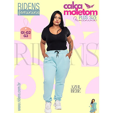 Calça Moletom Plus Size Flanelada: Conforto e Estilo!
