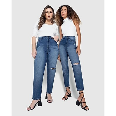 Calça Mom Jeans: Conforto e Estilo!