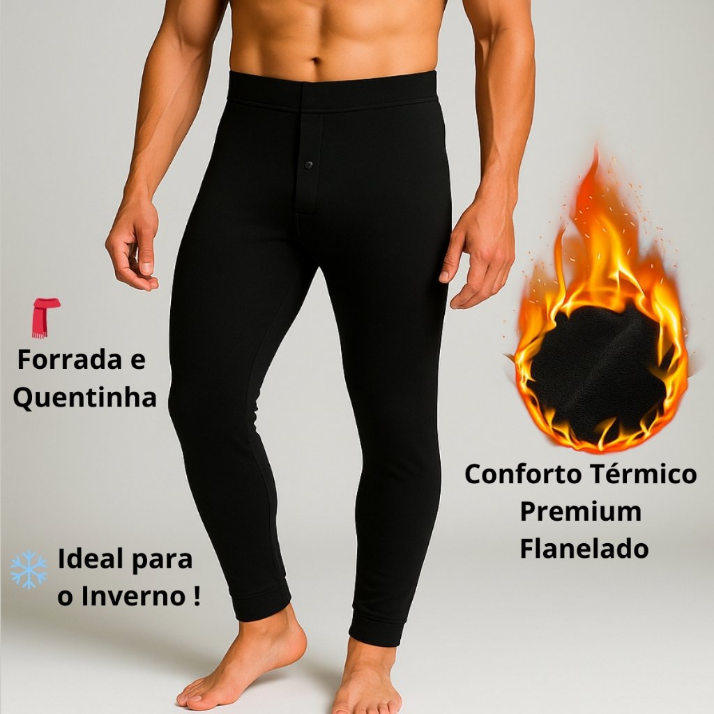 Calça Térmica Masculina: Segunda Pele Quentinha