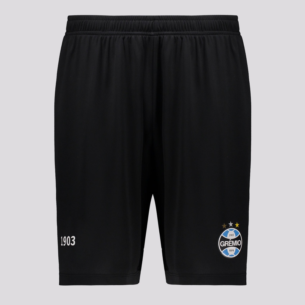 Calção Grêmio Preto: Conforto e Estilo!