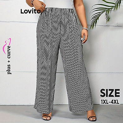 Calças Plus Size Lovito: Conforto e Estilo!