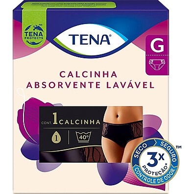 Calcinha Absorvente Tena G: Conforto e Discrição