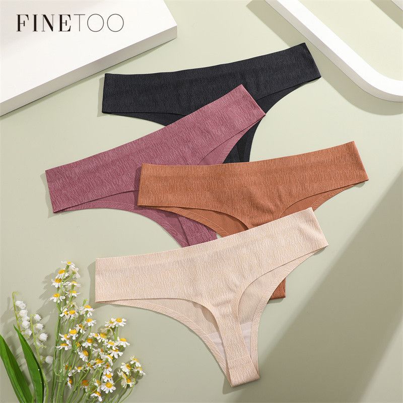 Calcinha de Seda Sem Costura Finetoo: Conforto e Sensualidade