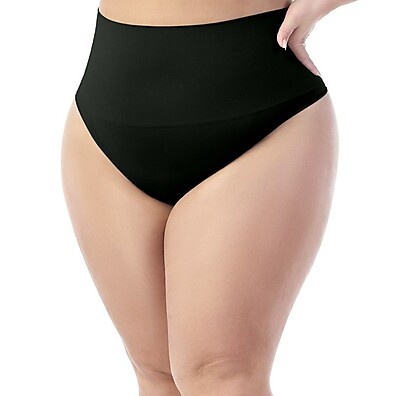Calcinha Modeladora Fio Dental Plus Size: Conforto e Efeito Chapa!
