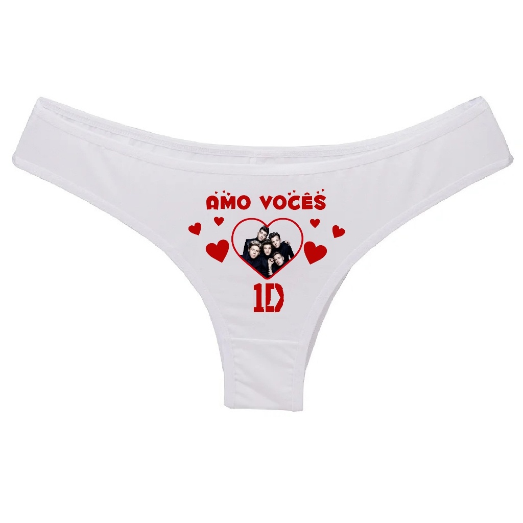 Calcinha One Direction: Estampas Incríveis!