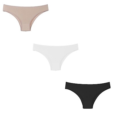 Calcinha Tanga Algodão: Conforto em Kit com 3!