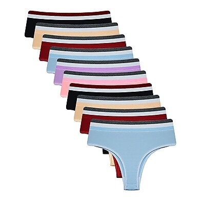 Calcinha Tanga Microfibra: Conforto em Kit com 10!