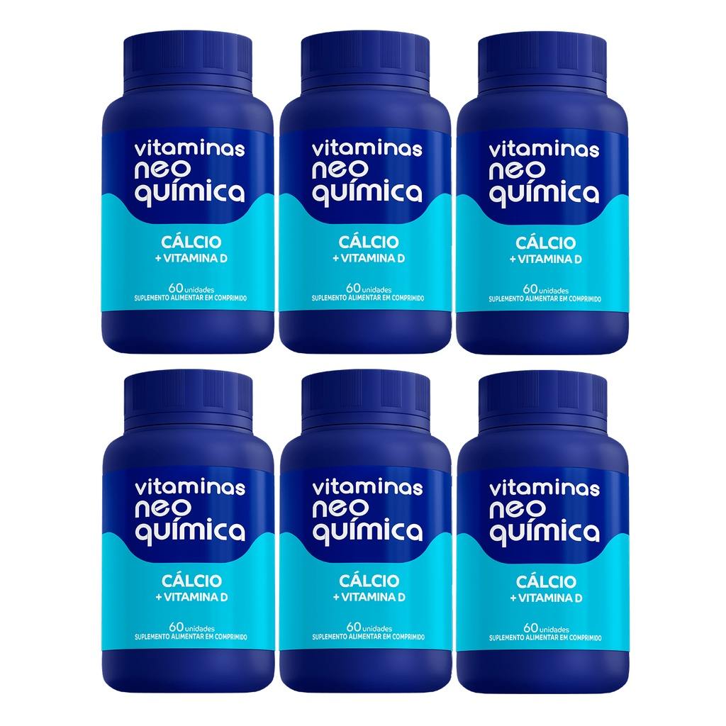 Cálcio + Vitamina D Neo Química: Ossos Fortes!