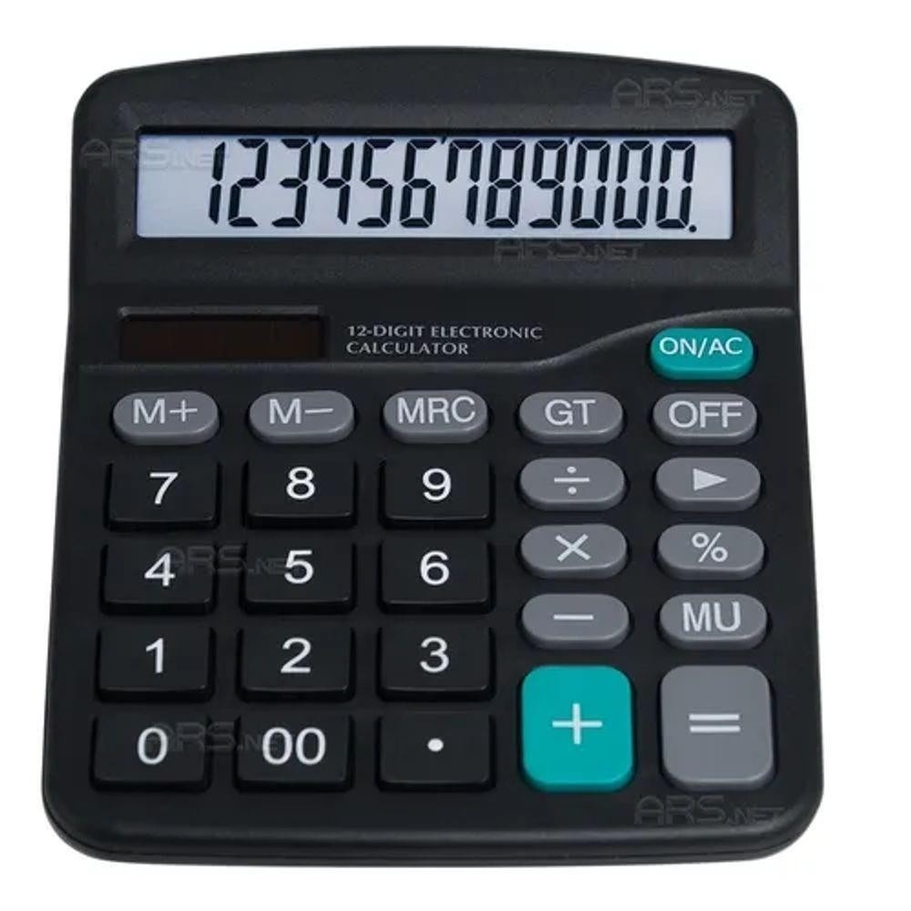 Calculadora de Mesa 12 Dígitos KK837: Potência e Confiabilidade para Seu Negócio