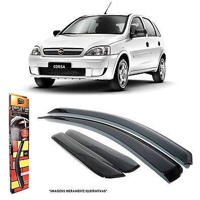 Calha de Chuva TG Poli 23004 para Corsa e Classic