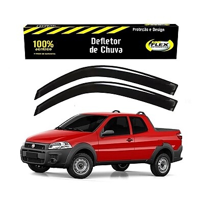 Calha Defletor Chuva Fiat Strada 1.4 2010-2020: Solução Prática e Original