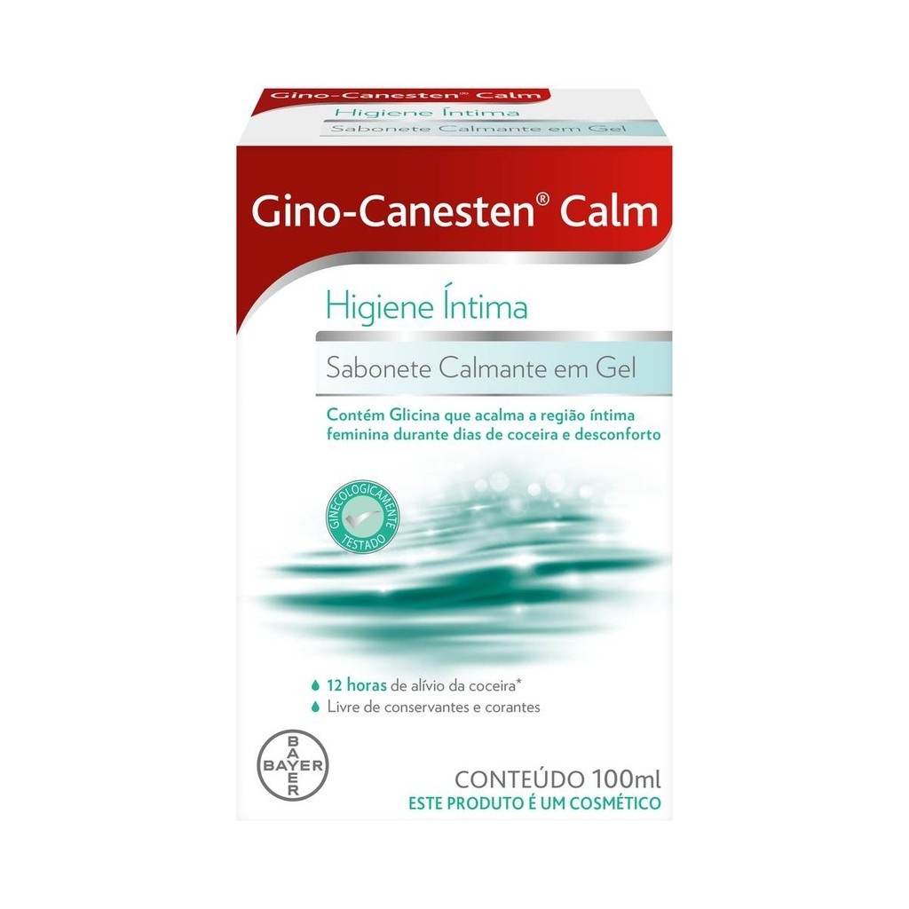 Calm Gino Canesten: Alívio Íntimo 12h