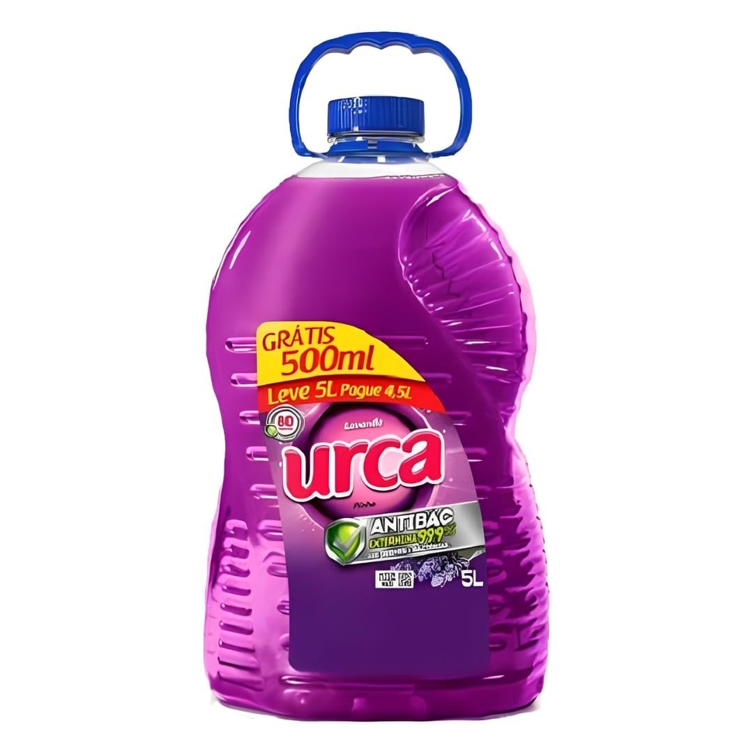 Desinfetante Pinho Urca 5L Lavanda Antibacteriano - Limpeza Profunda com Fragrância Calmante