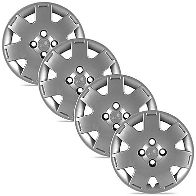 Calota VW Parati Prata Aro 14 Grid – Kit com 4 Unidades