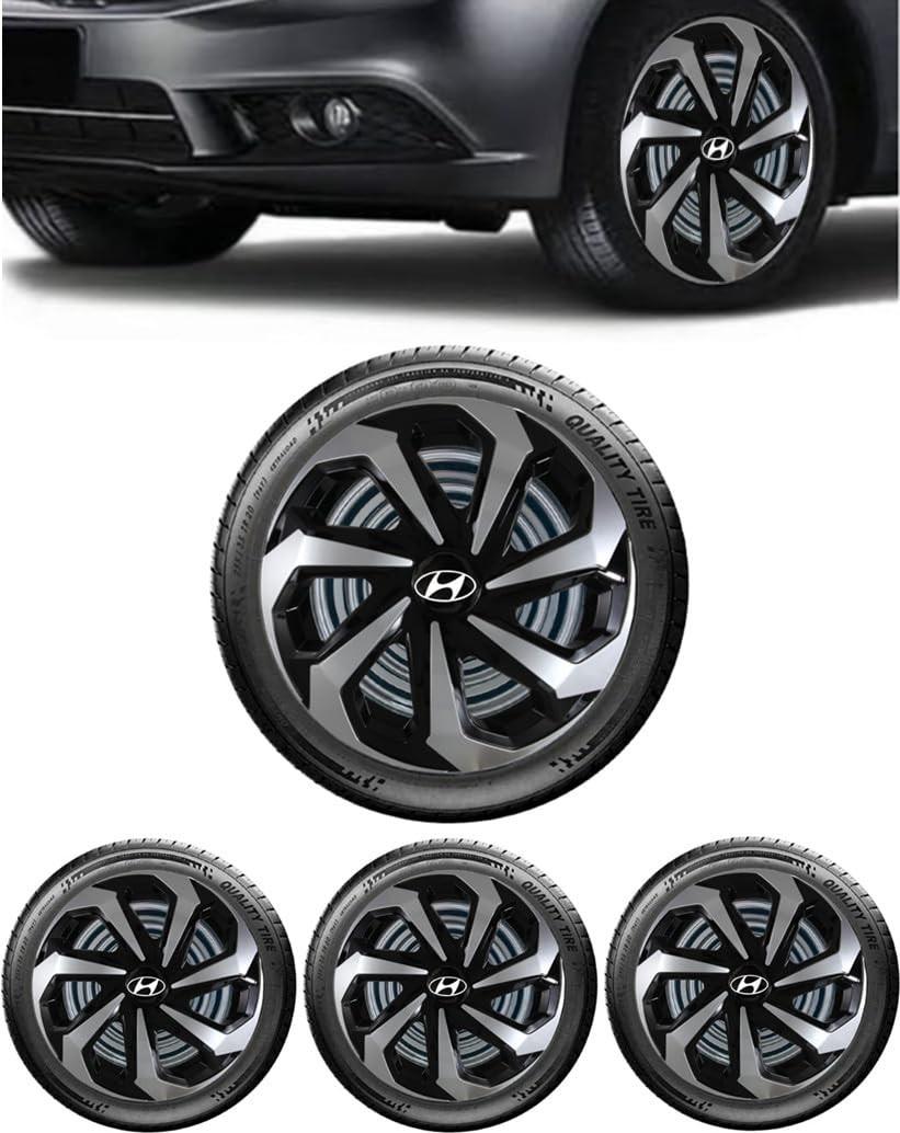 Jogo 4 Calotas Spider Aro 14 Hyundai HB20 (2012-2025) - Estilo e Segurança