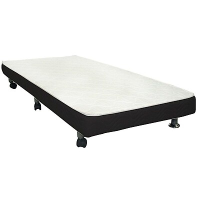 Cama Auxiliar D28 Solteiro Bordado Nero Black – Conforto e Elegância