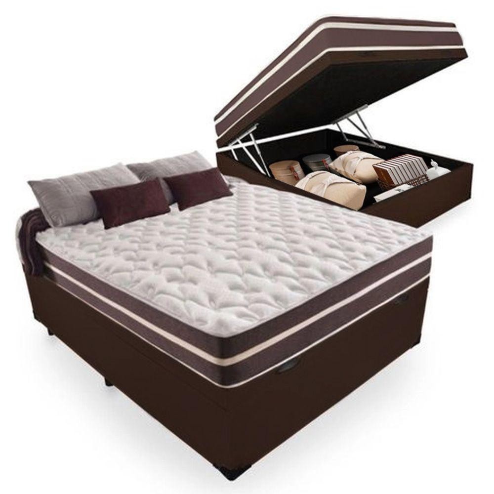 Cama Box Baú Casal: Conforto e Economia!
