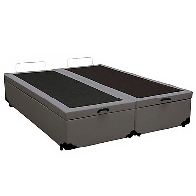 Cama Box Baú Casal: Conforto e Espaço!