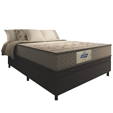 Cama Box Baú Casal Flora Gazin: Conforto & Espaço!