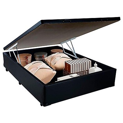 Cama Box Baú Casal: Mais Espaço e Conforto!