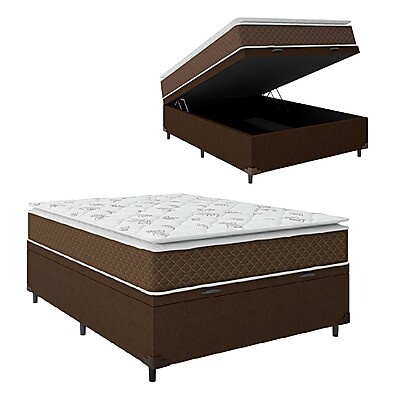 Cama Box Baú Casal Martino: Conforto & Economia!