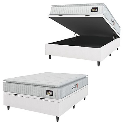 Cama Box Baú Casal Van Gogh: Conforto & Espaço!