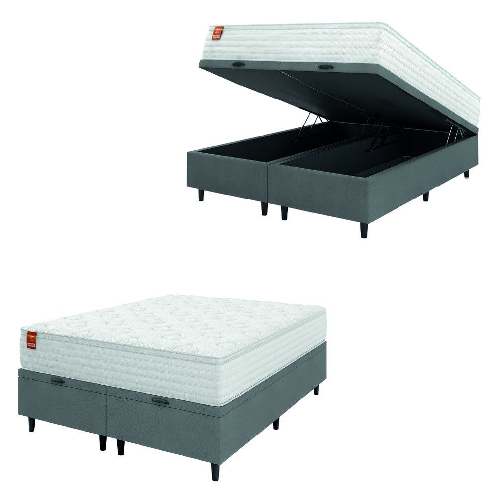 Cama Box Baú King Size: Conforto Real!