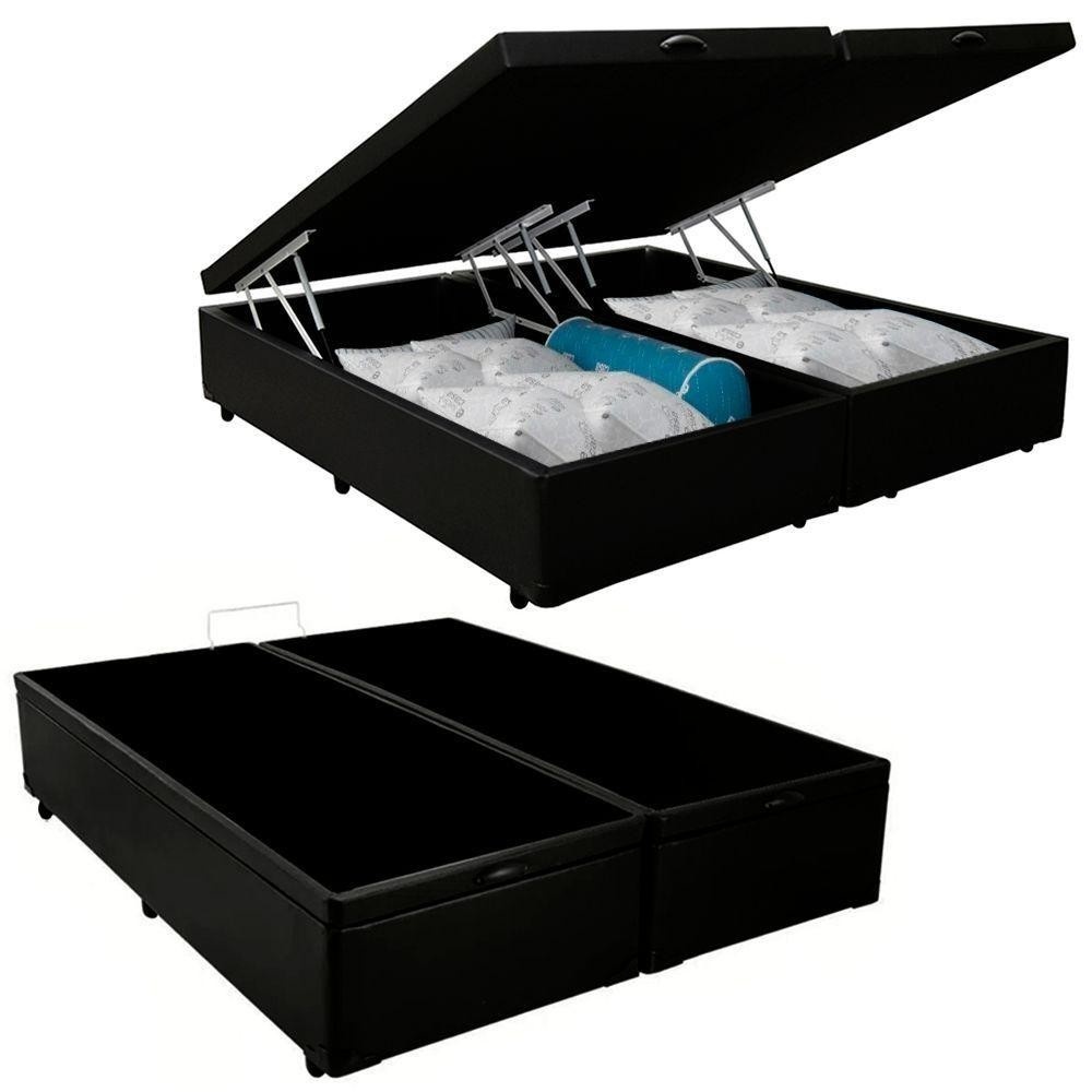 Cama Box Baú Queen: Conforto e Espaço!