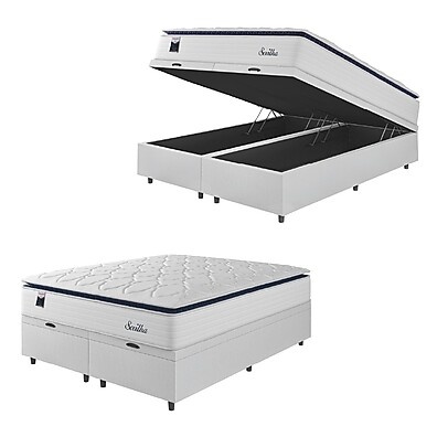 Cama Box Baú Queen: Sono Perfeito + Espaço!