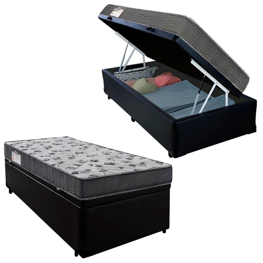 Cama Box Baú Solteiro: Conforto e Economia!