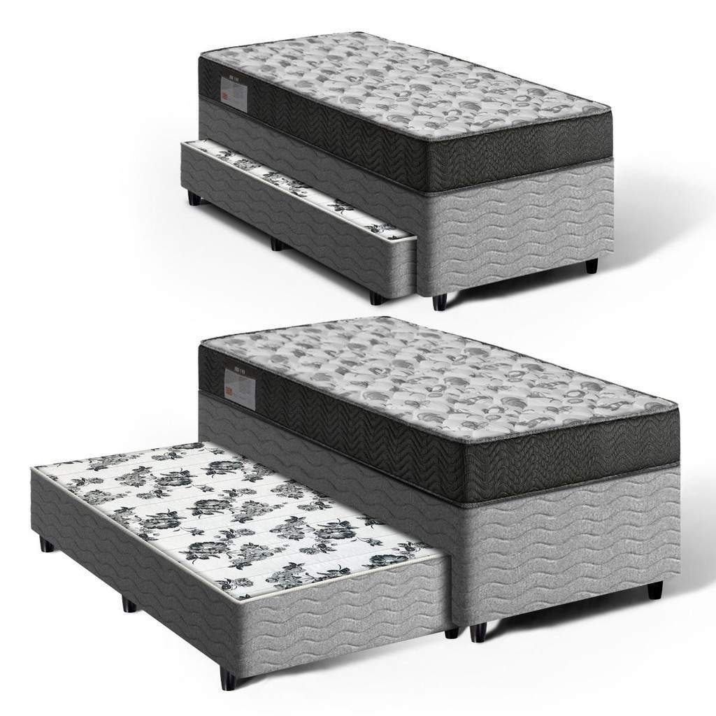 Cama Box Bicama Ortobom: Sono Firme + Cama Extra!