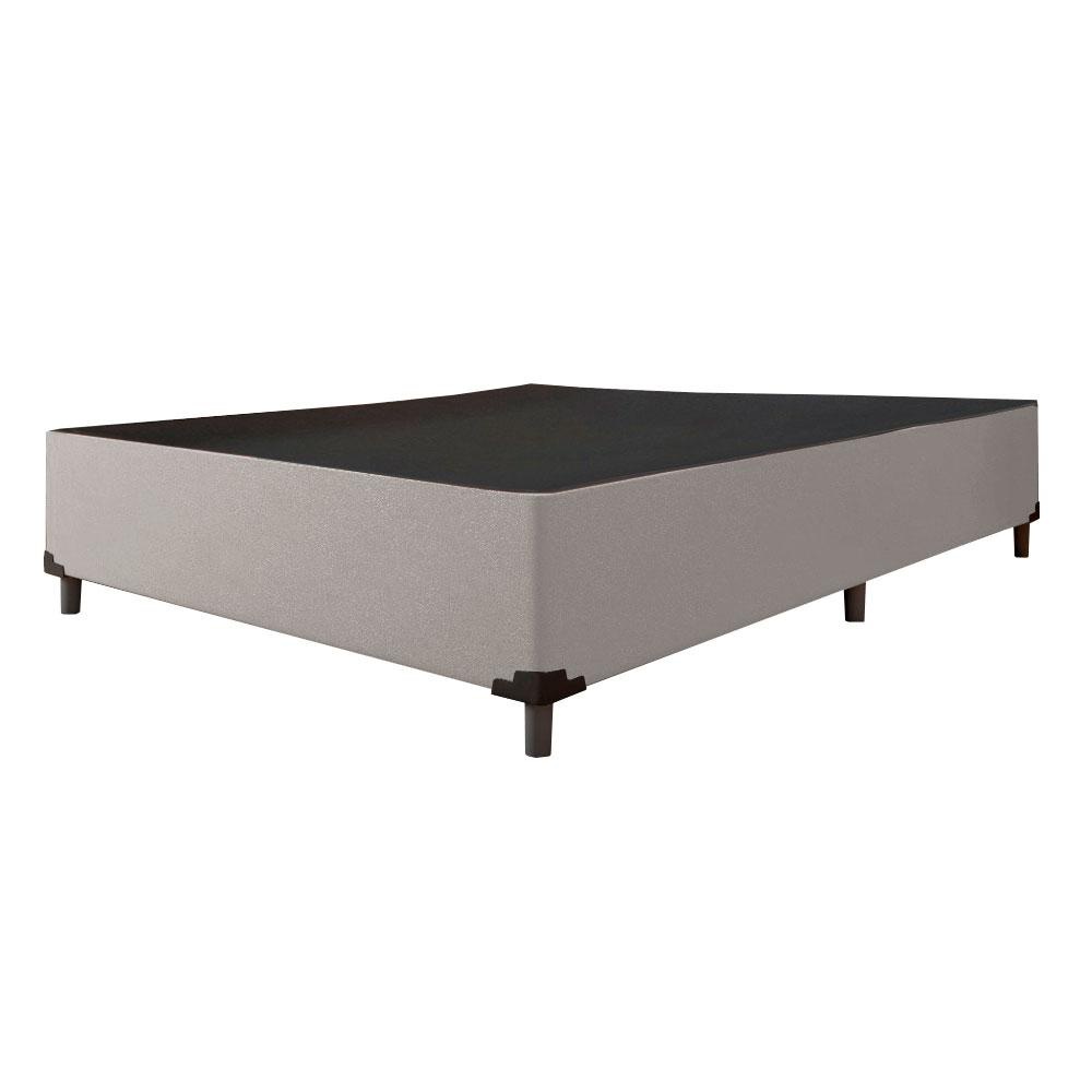 Cama Box Casal 1,38m Suede: Conforto e Estilo!