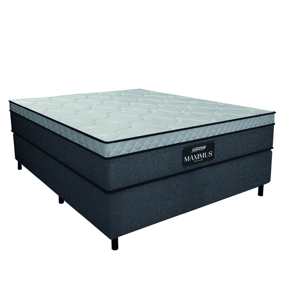 Cama Box Casal Gazin Maximus: Conforto e Qualidade