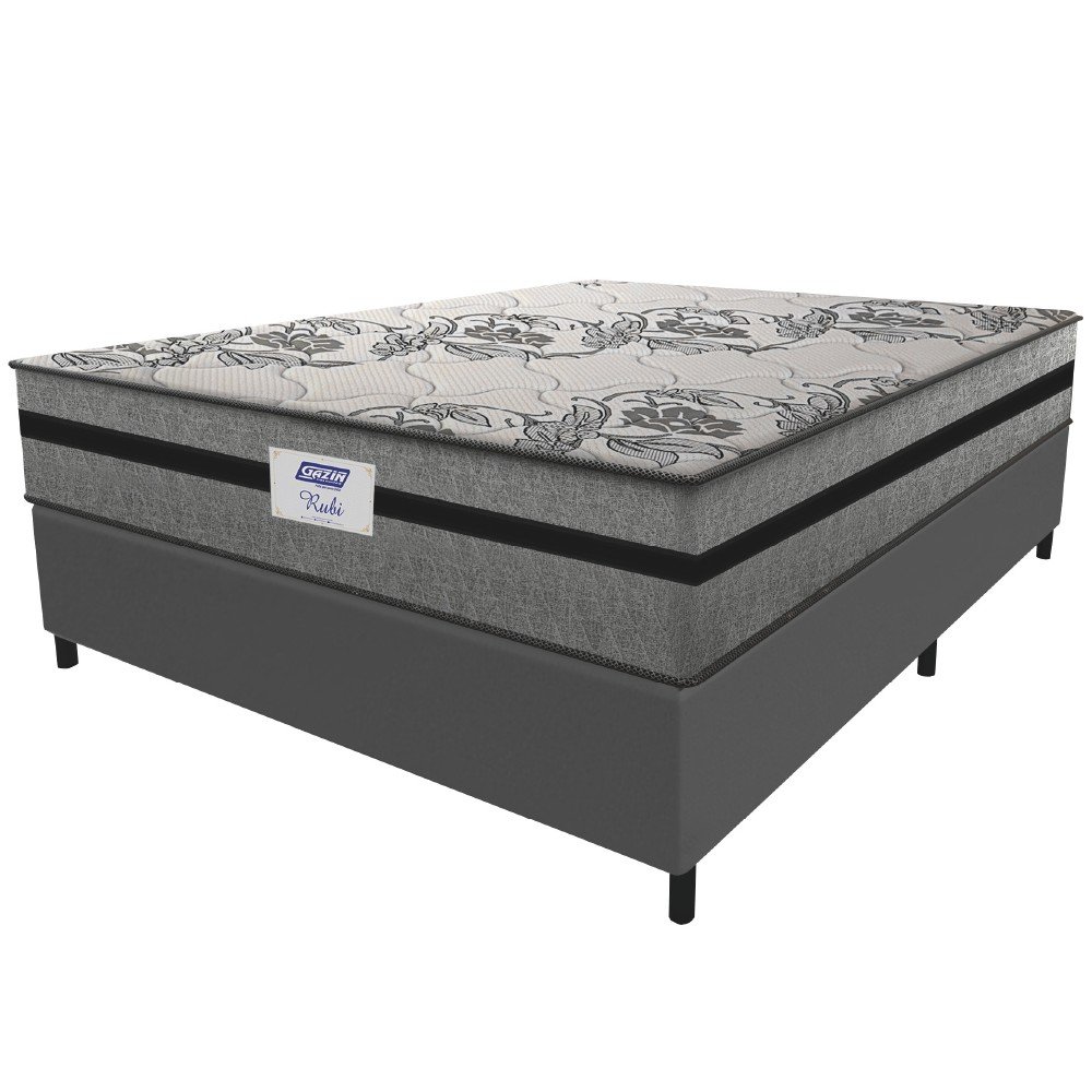 Cama Box Casal Gazin Rubi: Conforto e Qualidade!