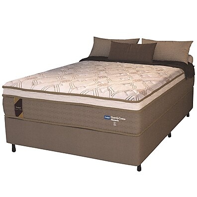 Cama Box Casal King com Colchão de Molas Ensacadas e Guarda Costas
