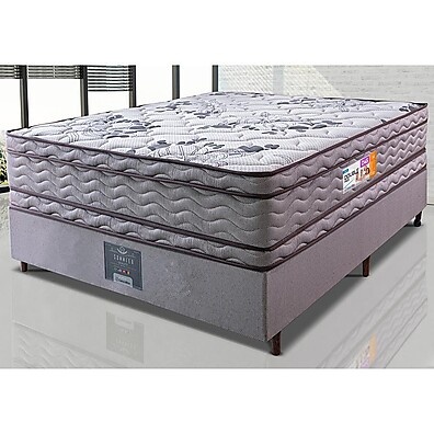 Cama Box Casal OrtoFirm D45: Conforto e Saúde!