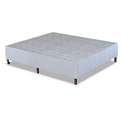 Cama Box Casal White: Conforto e Elegância