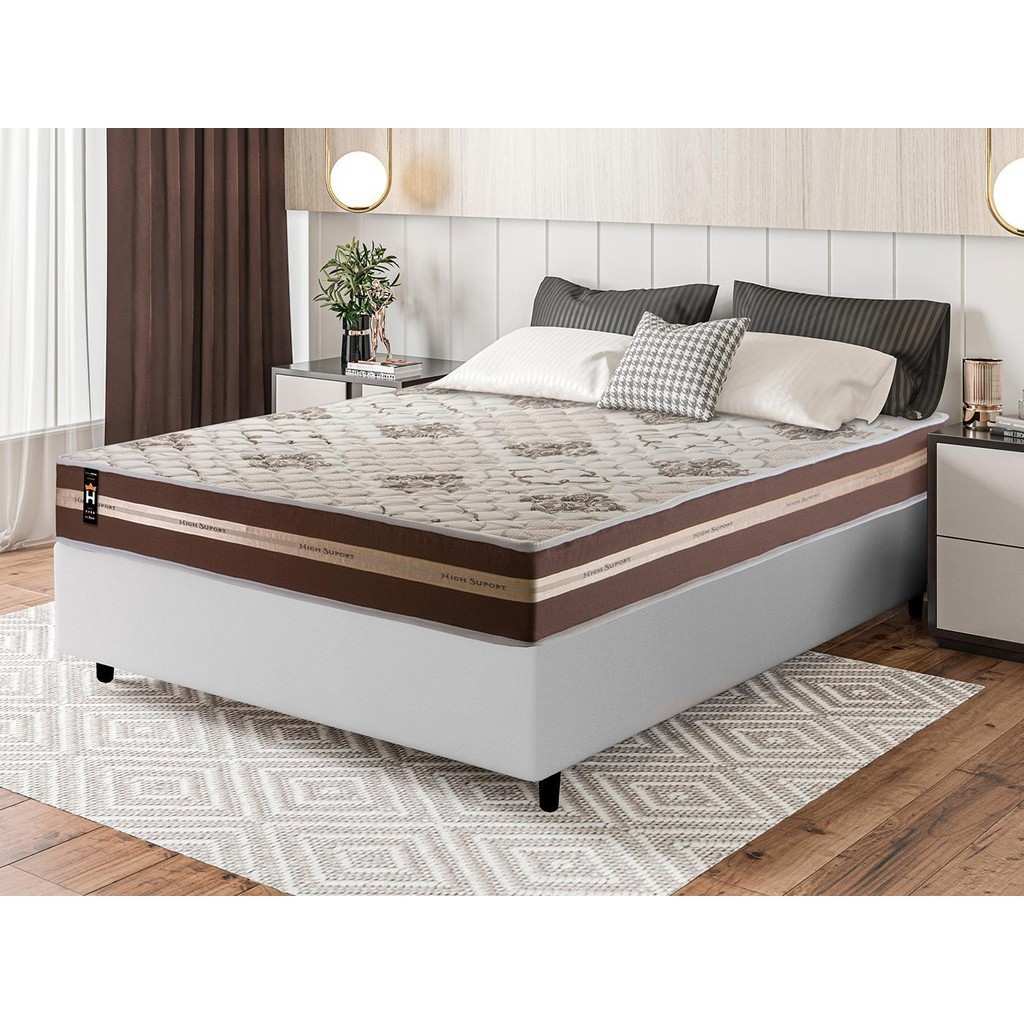 Cama Box Chicago 128x188: Conforto e Qualidade