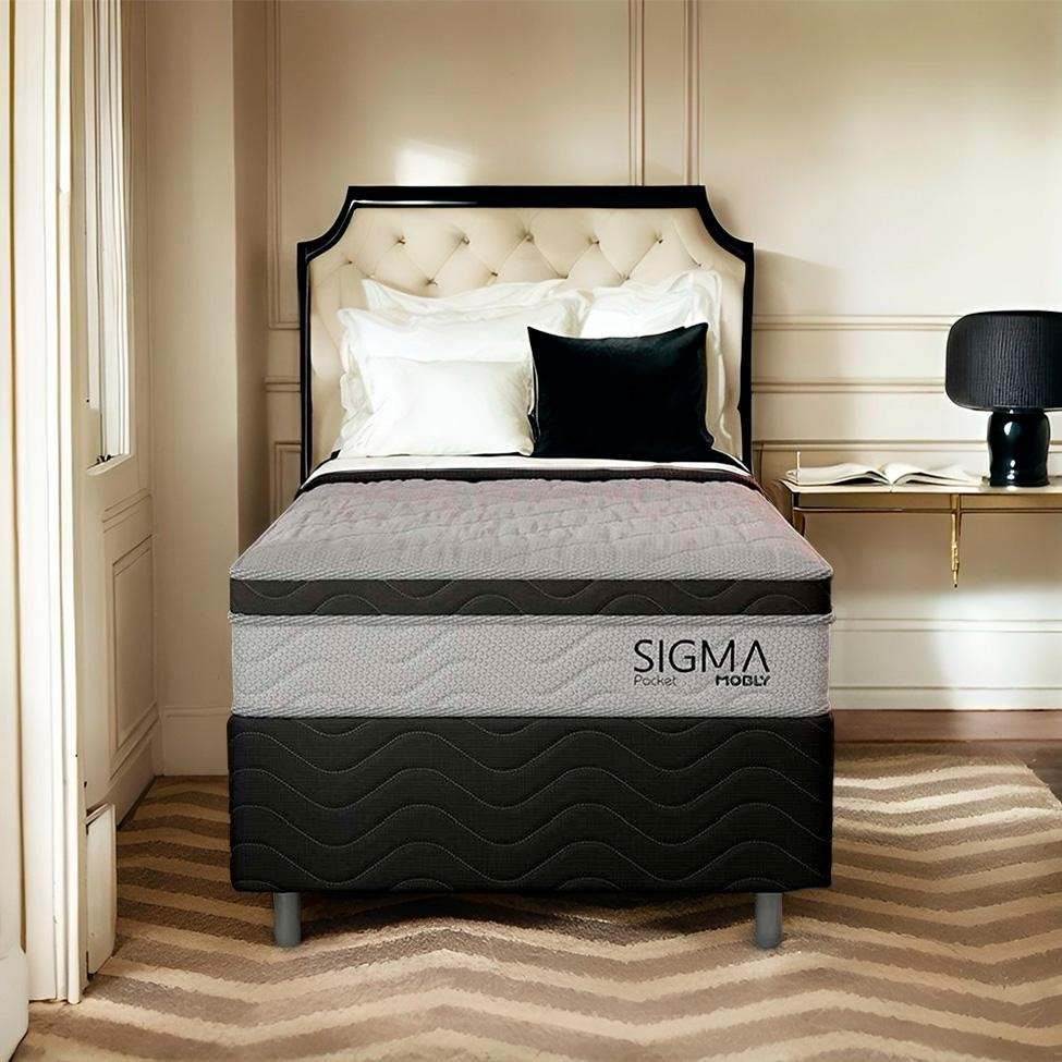 Cama Box Giorgia com Molas Ensacadas: Conforto e Estilo para seu Quarto