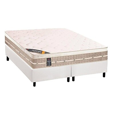 Cama Box King Castor: Conforto Premium!