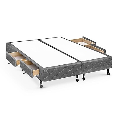 Cama Box King com Gavetas – Espaço e Estilo para seu Quarto