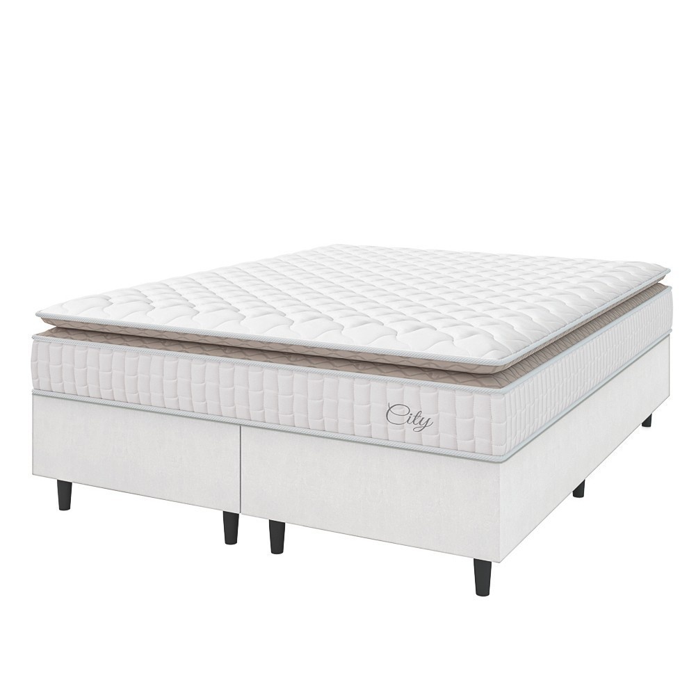 Cama Box Queen Hellen: Conforto e Sono Perfeito!