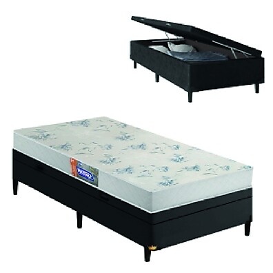 Cama Box Solteiro Baú Gazin: Conforto & Economia!