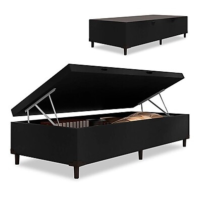 Cama Box Solteiro com Baú Prince: Otimize Seu Espaço!